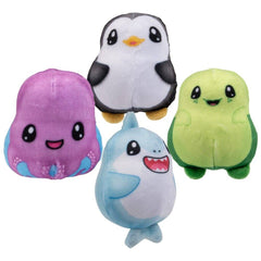 2.75" Sugar Squeeze Plush Sealife Assortment 12ct - LLB Toys