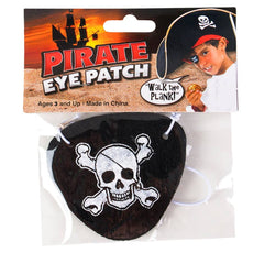 2.5" FELT PIRATE EYE PATCH LLB kids Accessories
