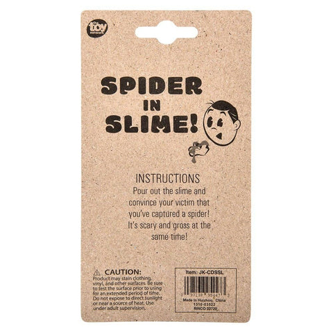 Slime Pot With Horror Spider LLB Slime & Putty