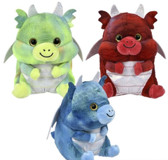 7" BELLY BUDDY DRAGON LLB Plush Toys