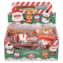 2" Christmas Wristlet Clip Ons - LLB Toys