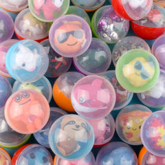 4" Capsule Kit - Plush (50 Pcs/case) 1/8 LLB Plush Toys