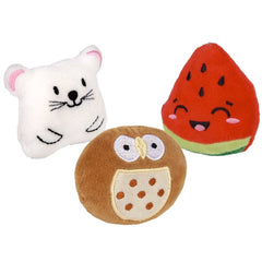 3" Embroidered Character Mini Value Plush - LLB Toys Plush