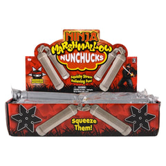 13.75" Marshamllow Nunchucks 12ct - LLB Toys