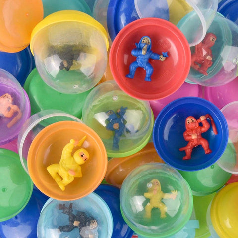 1" Mini Ninja Figurines In 2" Capsule 250ct - LLB Toys