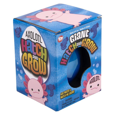 Giant Grow And Hatch Axolotl 4.33"- LLB Toys