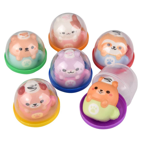 2" Kawaii Latte Animal Squish In 2" Capsule - LLB Toys