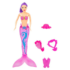 12.5" MERMAID DOLL FASHION SET LLB Kids toys