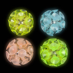 2" GLOW IN DARK SUCTION BALLS LLB kids toys