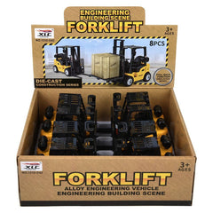 5" Diecast Pull Back Forklift
