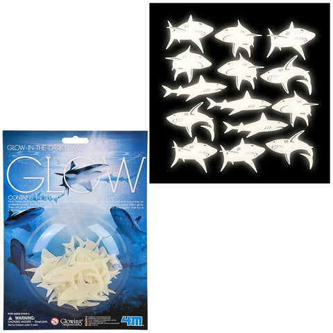Glow-In-The-Dark Sharks - LLB Toys
