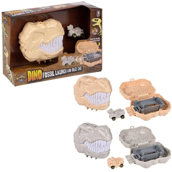 Dino Fossil Launch And Race Car - LLB Toys