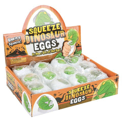 2.75" SQUEEZE DINOSAUR EGG LLB Squishy Toys