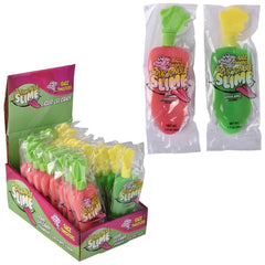 Sour Tongue Slime Candy Gel Straw/Apple - LLB Toys