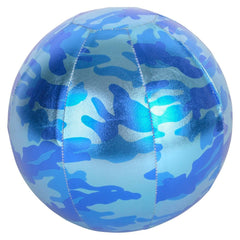 Metallic Fabric Camo Ball (3 Asst.) 9"  - LLB Toys