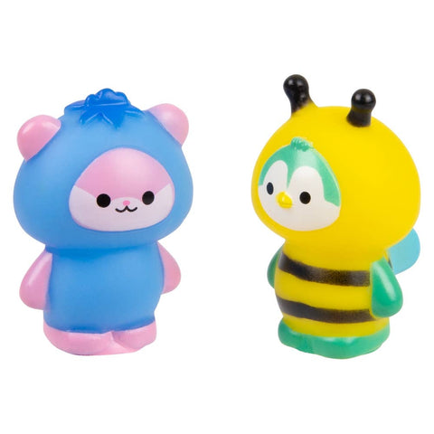 2" Rubber Kawaii Dressed Animals - LLB Toys
