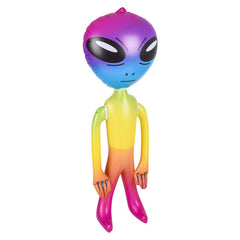 36" RAINBOW ALIEN INFLATE LLB Inflatable Toy