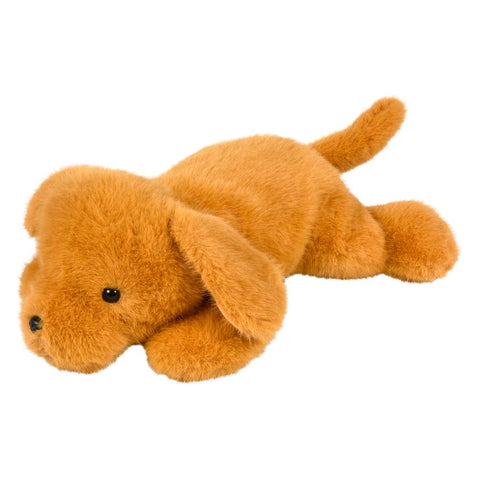 15" Laying Mink Dog Plush - LLB Toys