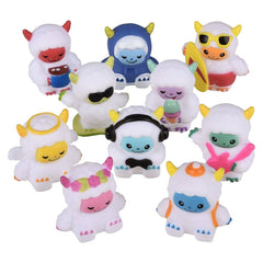 2" Rubber Yeti Characters- LLB Toys