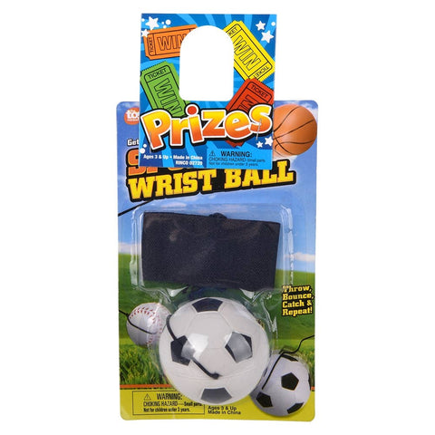 2.25" Sports Wrist Band Return Ball- Carded - LLB Toys