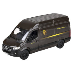 5" Diecast Pull Back UPS Delivery Van LLB Car Toys