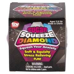 2.33" Squeezy Sugar Diamond 12ct - LLB Toys