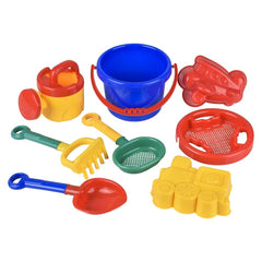 Deluxe 8pc Beach Set In Reusable Bag - LLB Toys