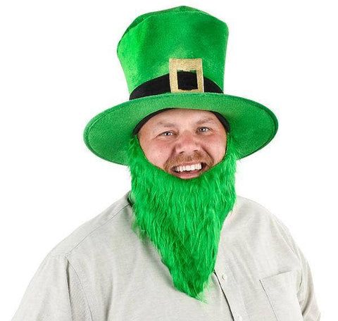 ST. PATRICK'S DAY TOP HAT AND BEARD - LLB Toys