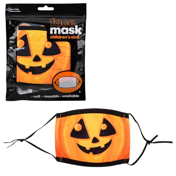 JACK-O-LANTERN FACE MASK CHILD SIZE LLB kids toys