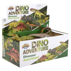 PLASTIC DINO ASSORTMENT 6PCS/DISPLAY LLB Figurine Toys
