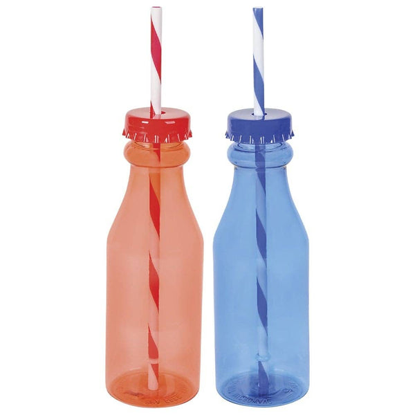 16oz TRITAN SODA BOTTLE W/STRAW LLB kids toys