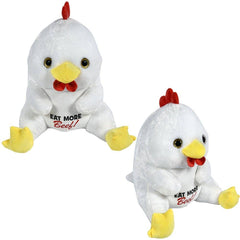 20" Belly Buddy Chicken Eat More Beef Plush - LLB Toys