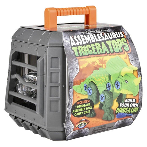 ASSEMBLESAURUS TRICERATOPS AND ENCLOSURE LLB kids toys