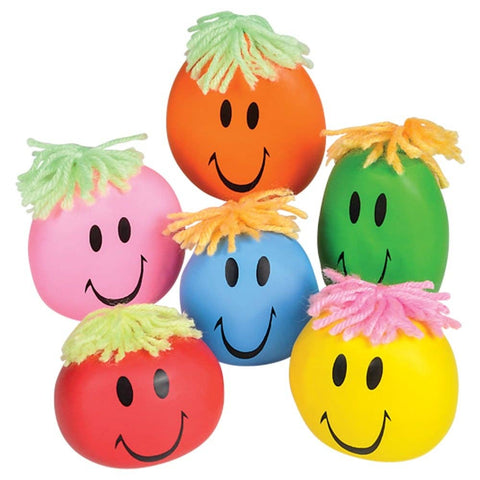 3" SMILEY STRETCH BALL LLB kids toys