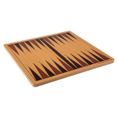 10" WOODEN BACKGAMMON LLB Wood Toy - Kids