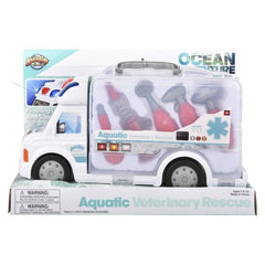 AQUATIC VETERINARY KIT RESCUE TRUCK LLB Car Toys