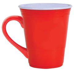12OZ RED CERAMIC MUG LLB kids toys