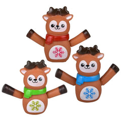Reindeer Finger Puppet 2" Christmas - LLB Toys