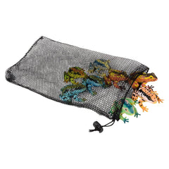 8PC MESH BAG FROG ASSORTMENT LLB kids toys
