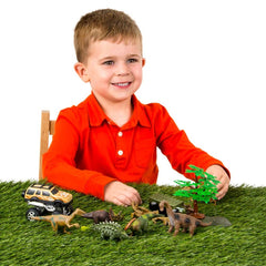 11 PC DINOSAUR EXPLORATION PLAYSET LLB kids toys