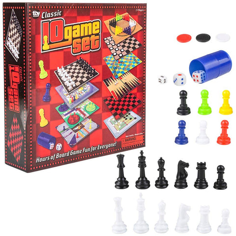 11" 10 In 1 Game Set LLB kids toys