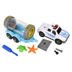 Turtle And Star Fish Marine Rescue Transport Set - LLB Toys