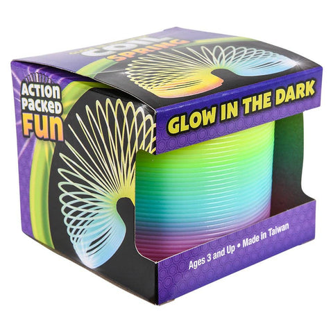 3" (80MM) GLOW COIL SPRING LLB kids toys