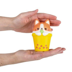 Squish Bubble Tea Animal 4" LLB Squishy Toys