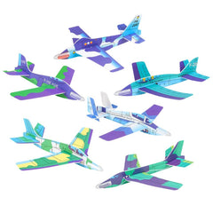 8" JET FIGHTER GLIDER LLB kids toys