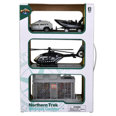 Northern Trek Die Cast Rescue Center - LLB Toys