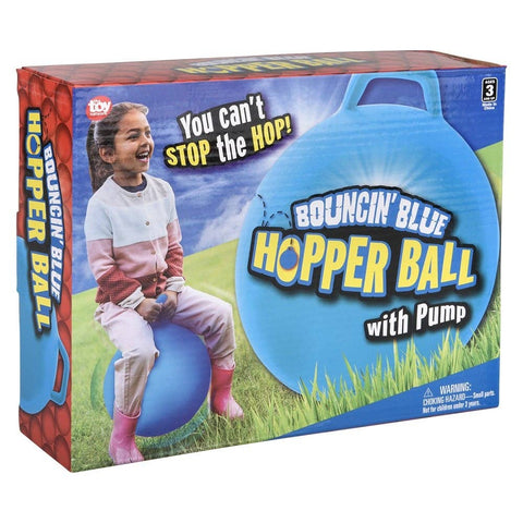 18" Blue Hopper Ball LLB kids toys