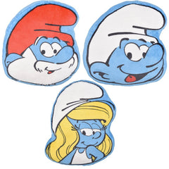 12" Smurf Head Pillows 3 Asst - LLB Toys