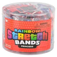 PRINCESS RAINBOW SILICONE STRETCH BANDS LLB kids toys