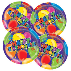 HAPPY BIRTHDAY PAPER PLATES 7" LLB kids toys